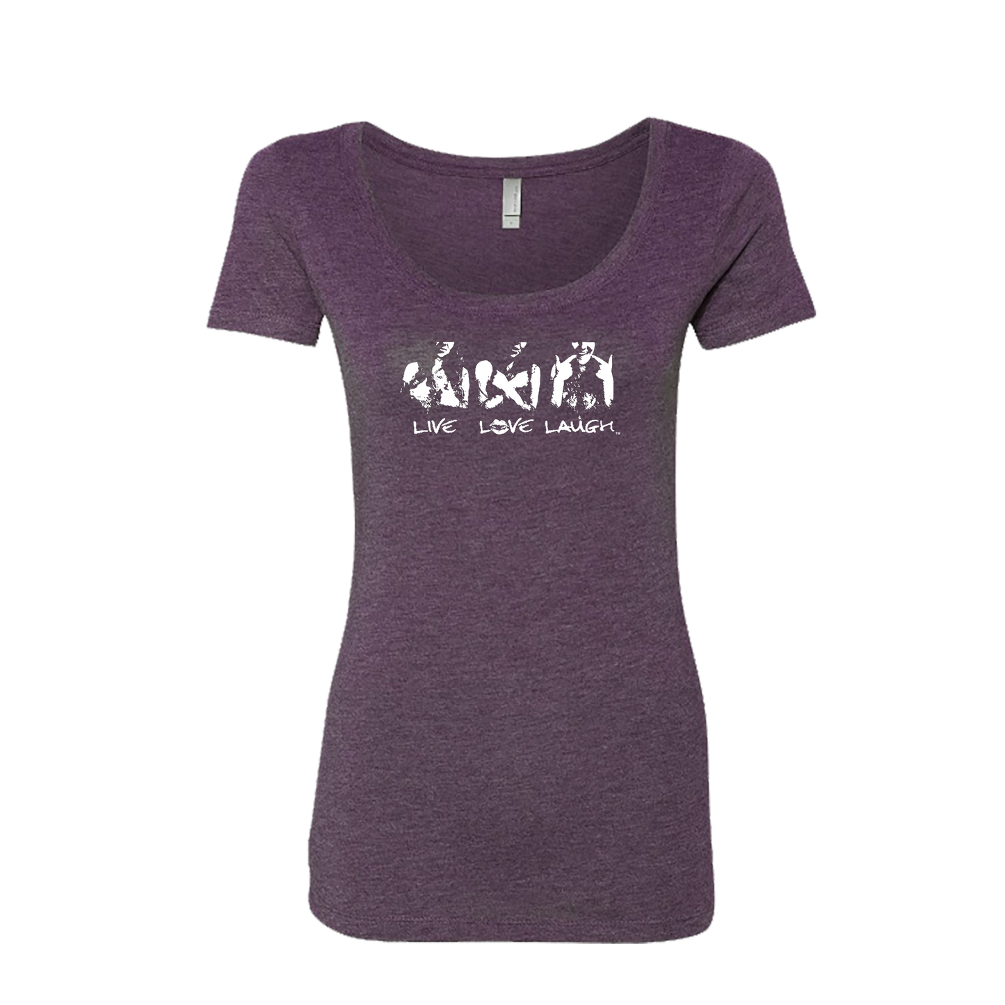 Live Love Laugh ASLized Ladies Tee